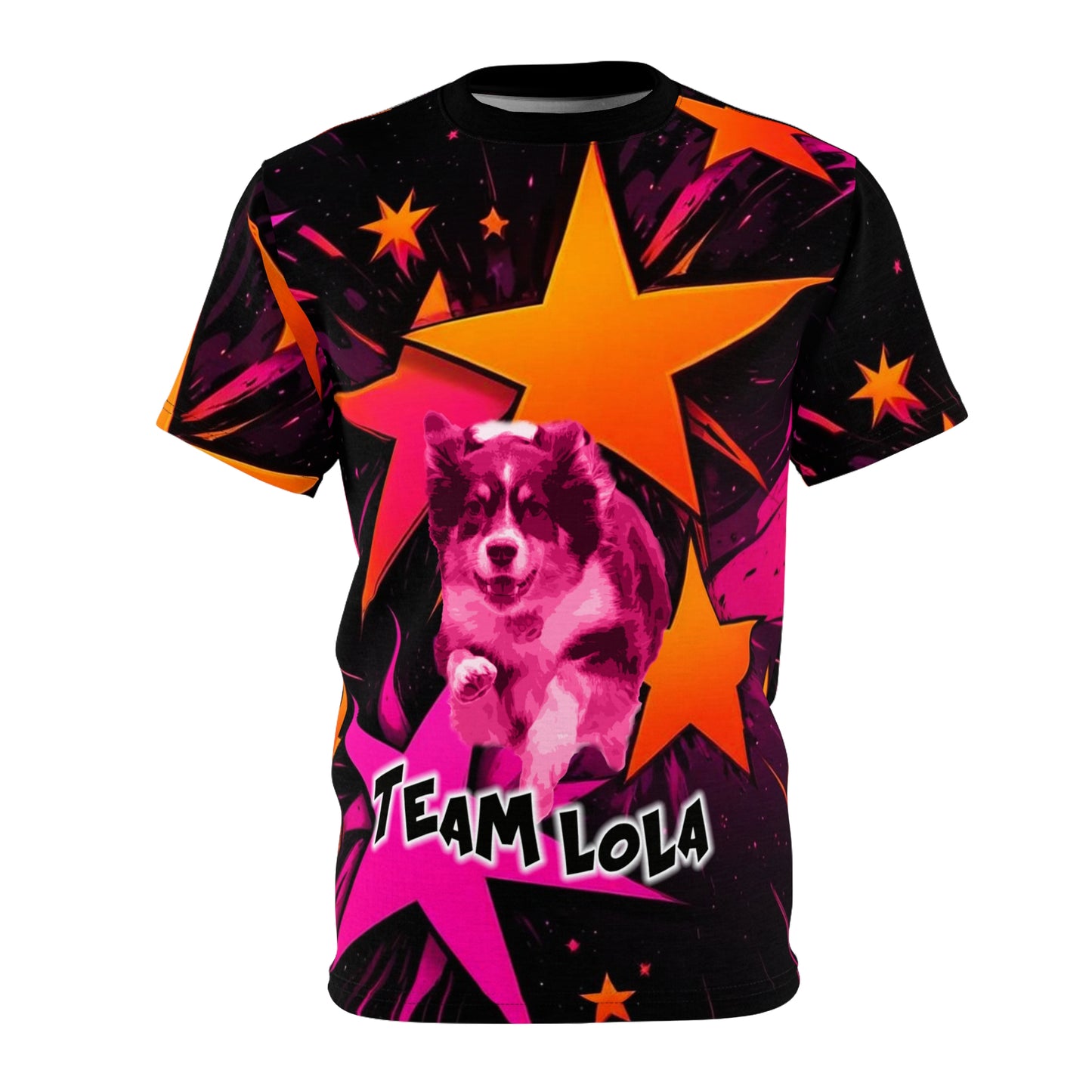 CUSTOM PINK ORANGE  JERSEY