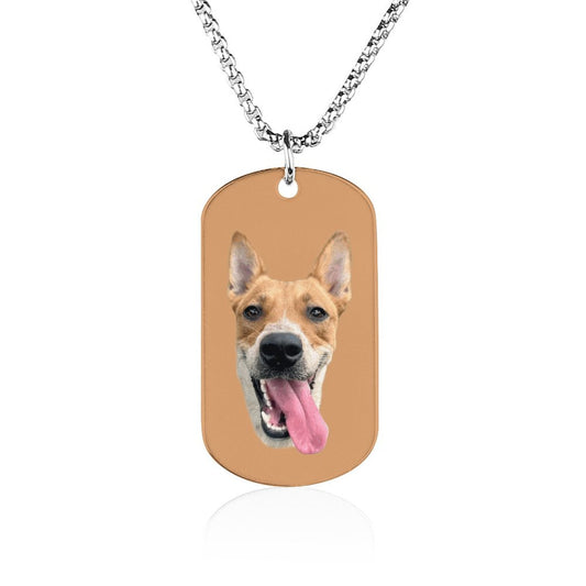 QUILL FACE - Dog Tag