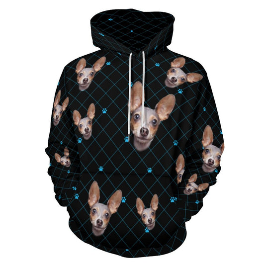 Custom Hoodie FACE PATTERN