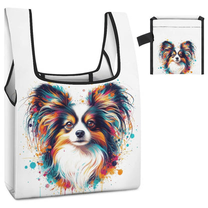 PAPILLON PAINT SPLATTER  Reusable and Eco-Friendly Grocery Bags