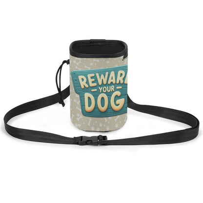 Dog Treat Training Bag - Reward  Your Dog Cute Sign