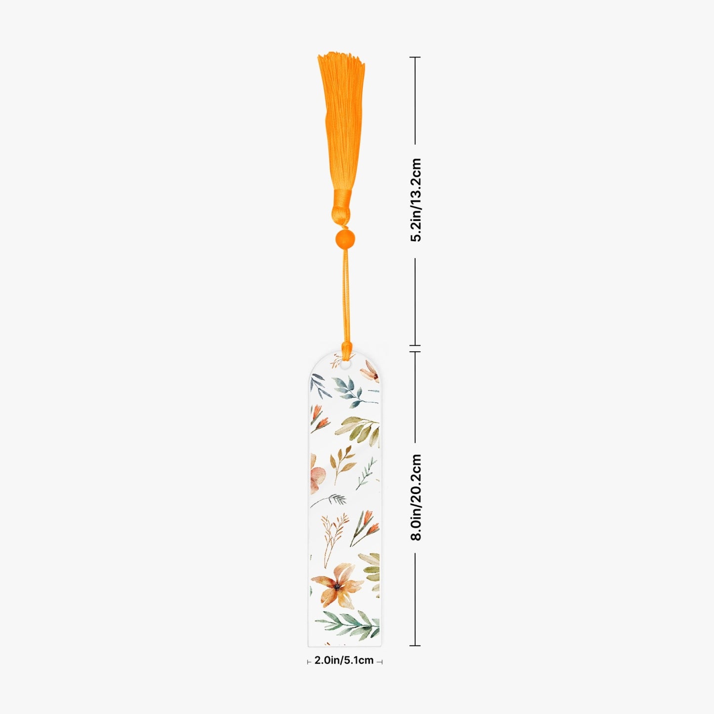 1118. Acrylic Bookmark - Semicircle