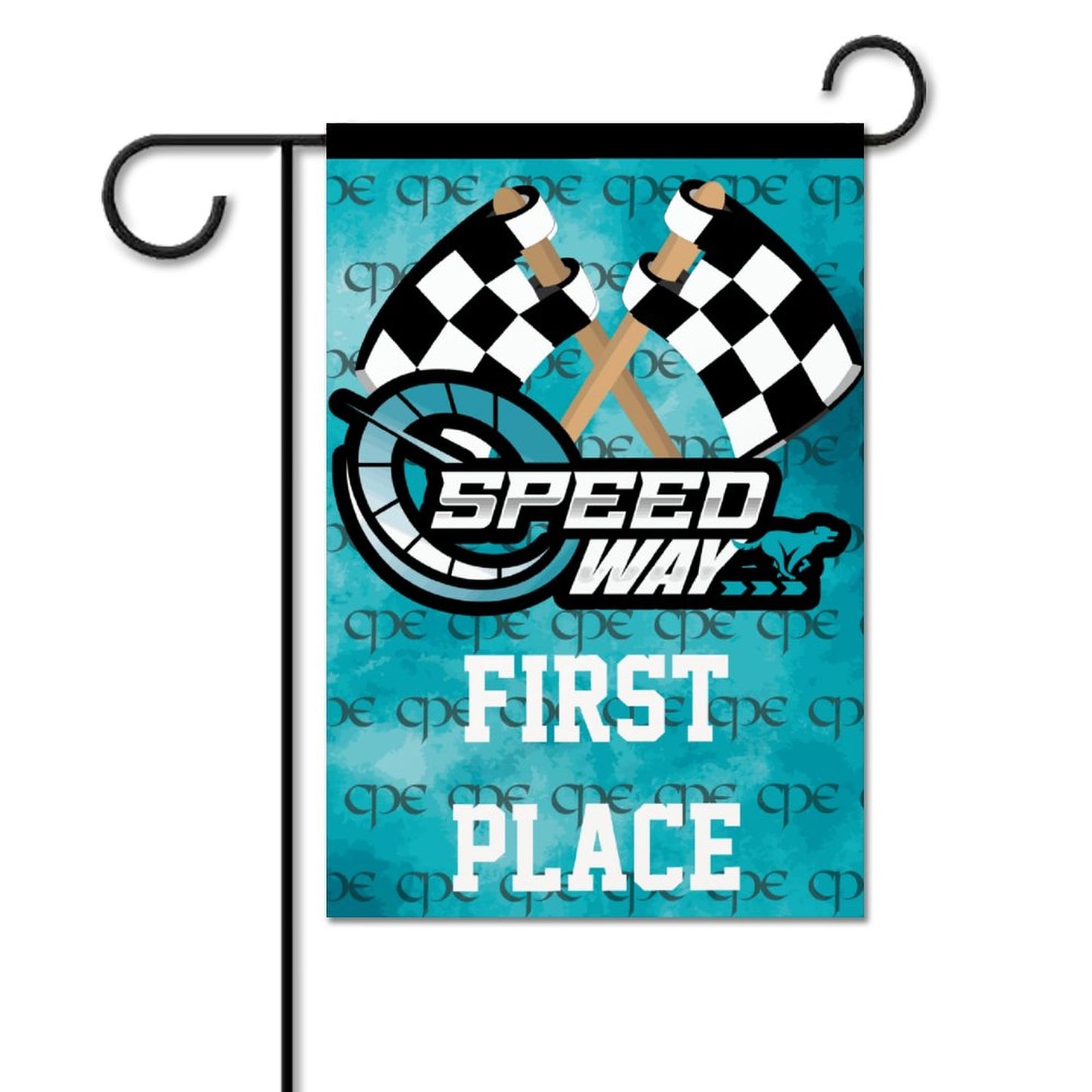 CPE SPEEDWAY AWARD FLAG -12"x18"