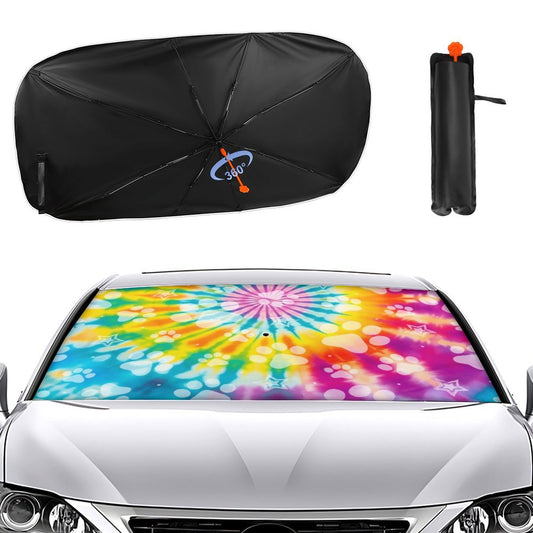 GROOVY PAWS  Car Sunshade Umbrella