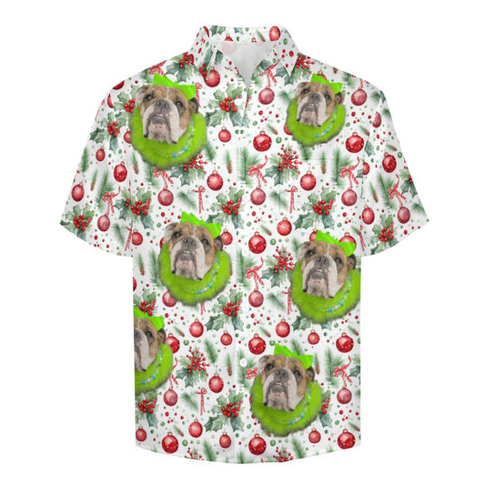 HOLLY ORNAMENT Short Sleeve Shirt  GEORGIA GRACE