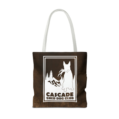 Cascade Shed Dog Club Tote Bag