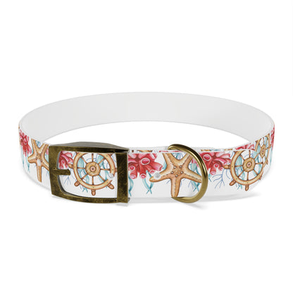 Starfish n Wheel Dog Collar