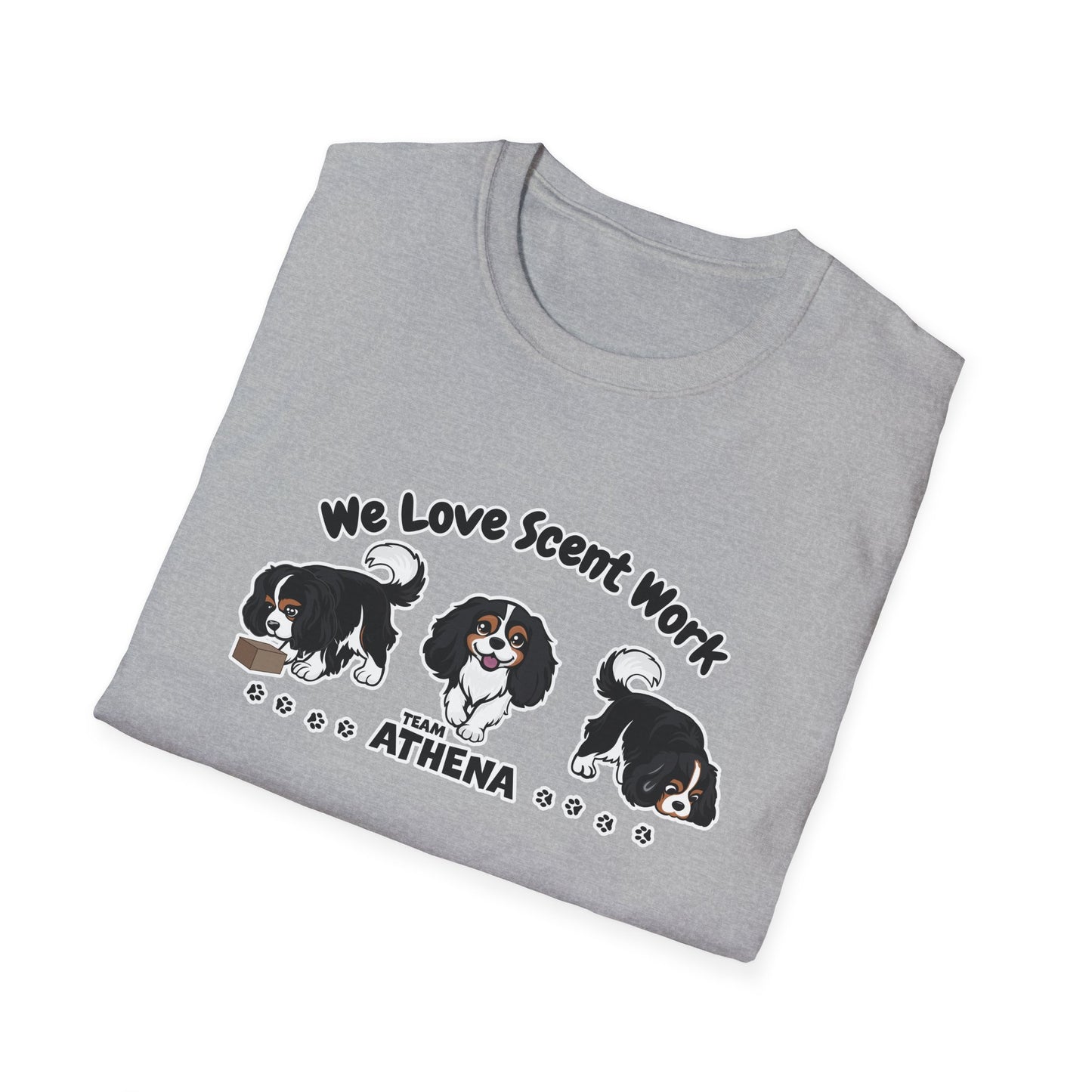 3 TEAM ATHENA SNIFF Unisex Softstyle T-Shirt