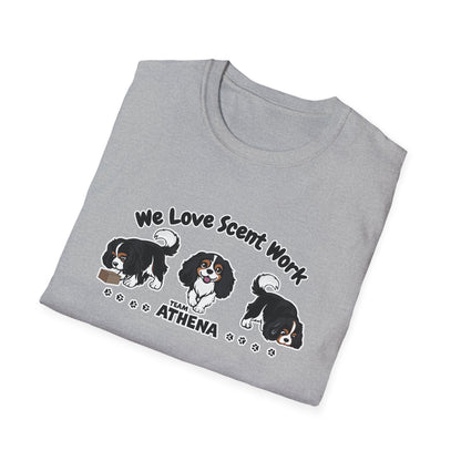 3 TEAM ATHENA SNIFF Unisex Softstyle T-Shirt