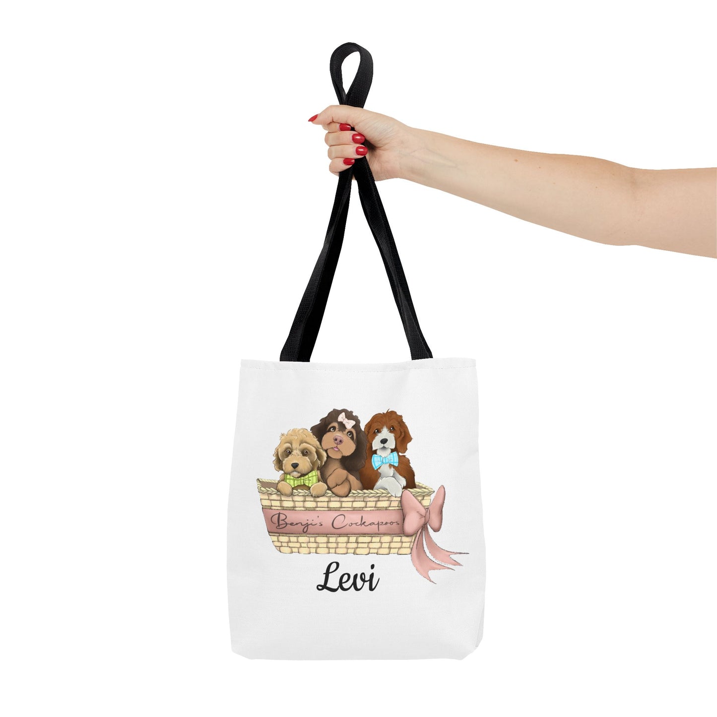 Levi Benjis Cockapoos Tote Bag