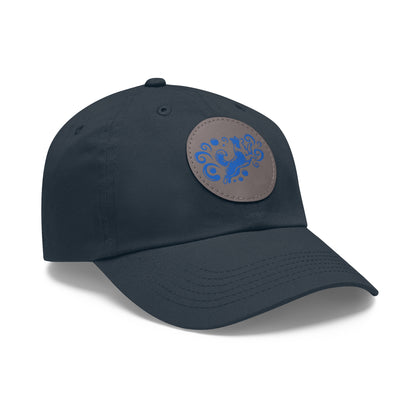 BORDER COLLIE - Splash, Hat with Leather Patch