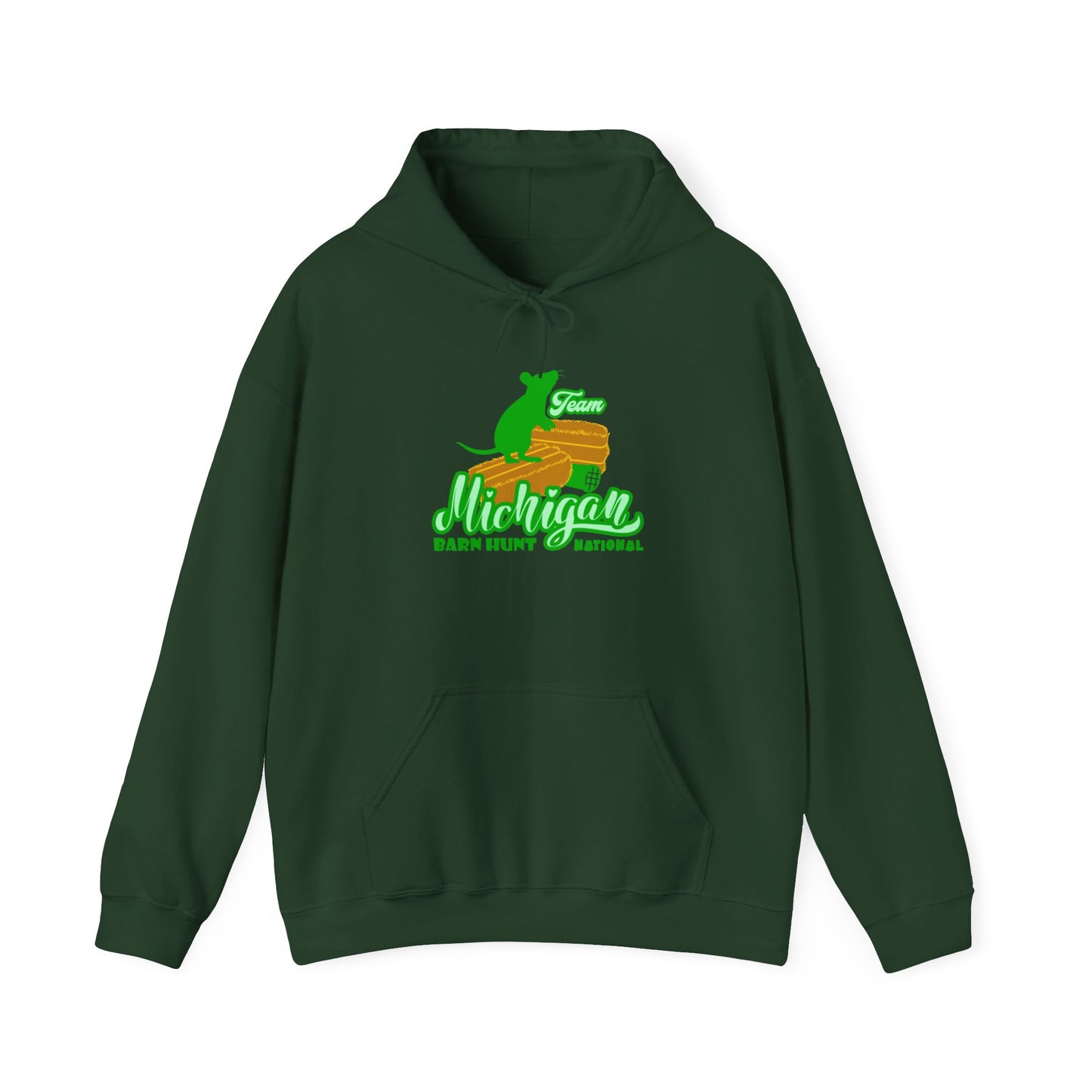 MICHIGAN BARN HUNT Unisex Heavy Blend™ Hooded Sweatshirt