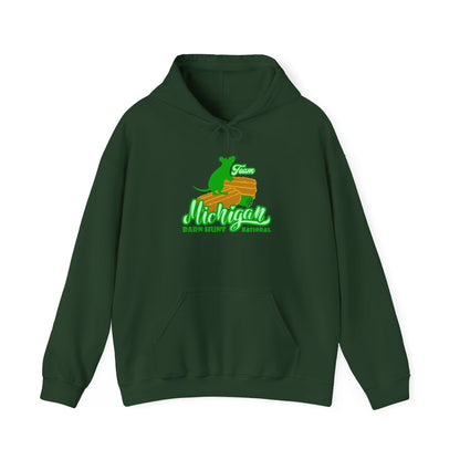 MICHIGAN BARN HUNT Unisex Heavy Blend™ Hooded Sweatshirt