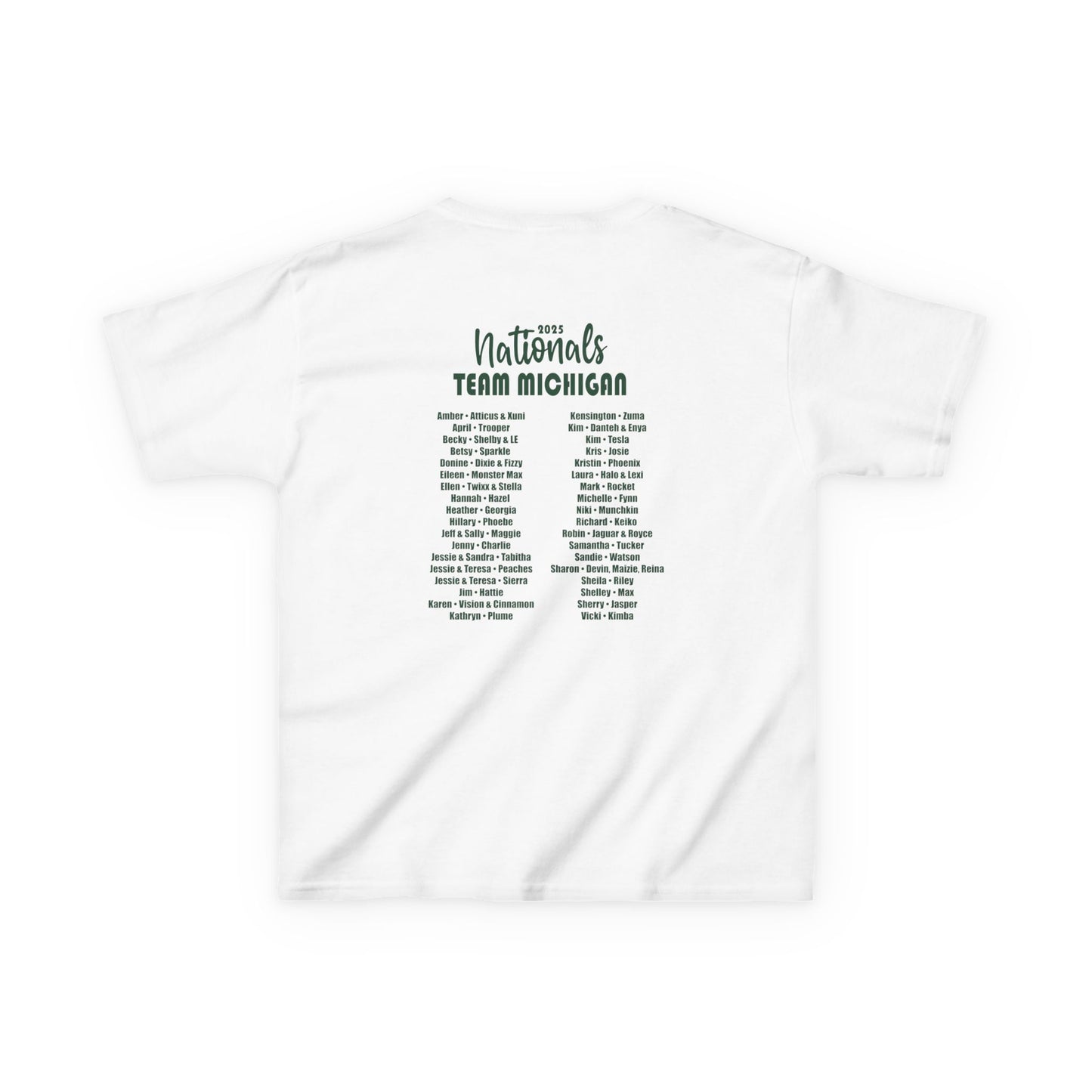 TEAM MICHIGAN Kids Heavy Cotton™ Tee