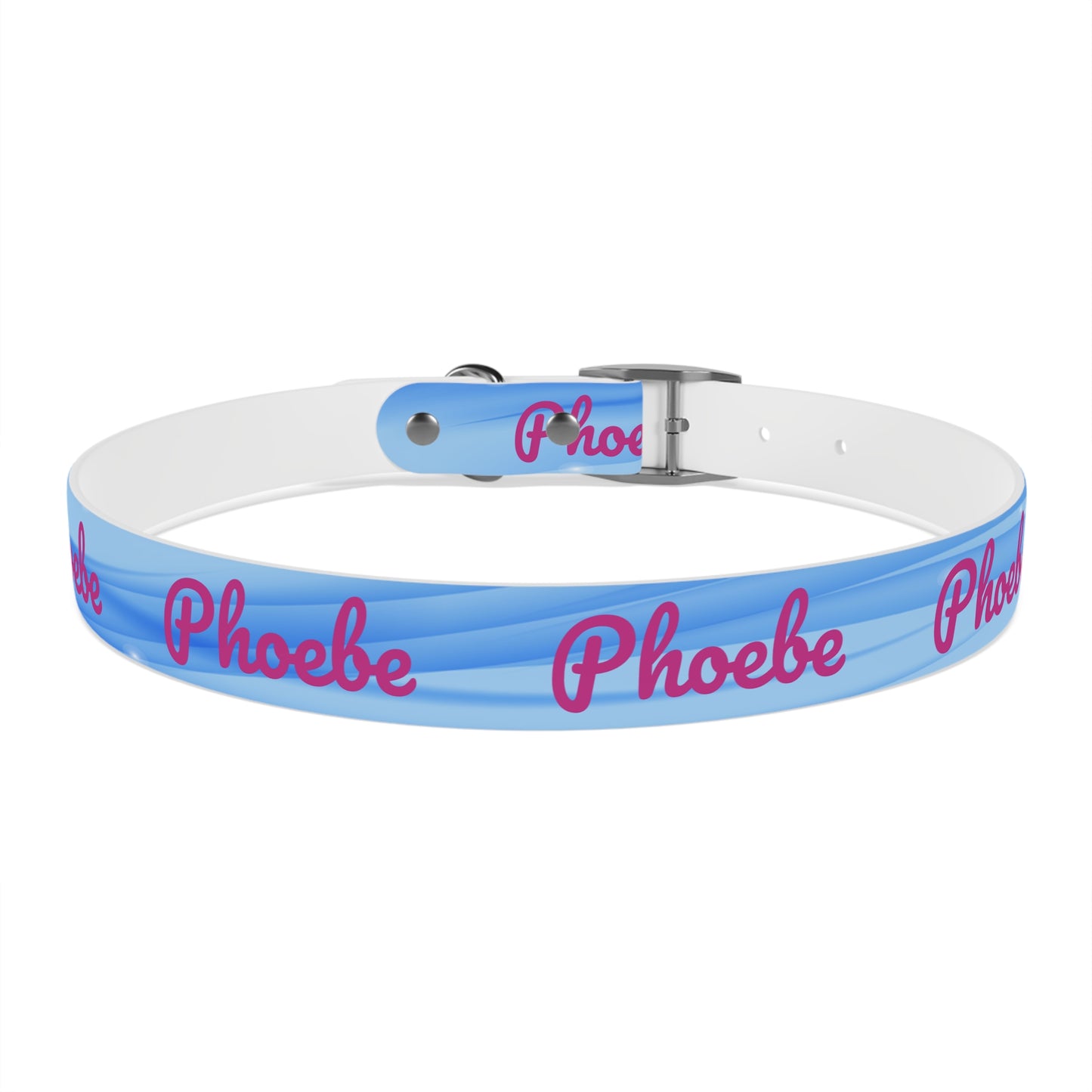 SOFT WAVES - Blue - Phoebe - Dog Collar