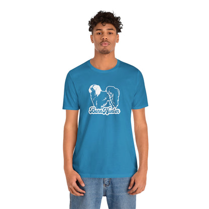 Phalene (Papillon) Barn Hunt3  - Unisex Jersey Short Sleeve Tee