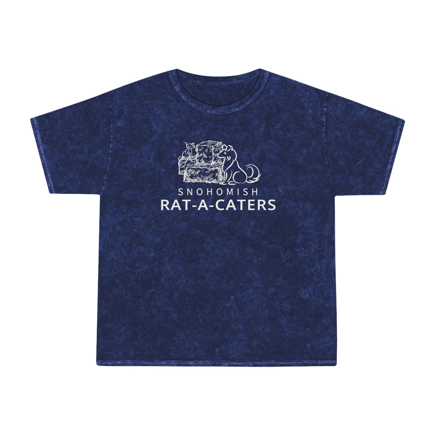 RAT-A-CATCHERS Unisex Mineral Wash T-Shirt