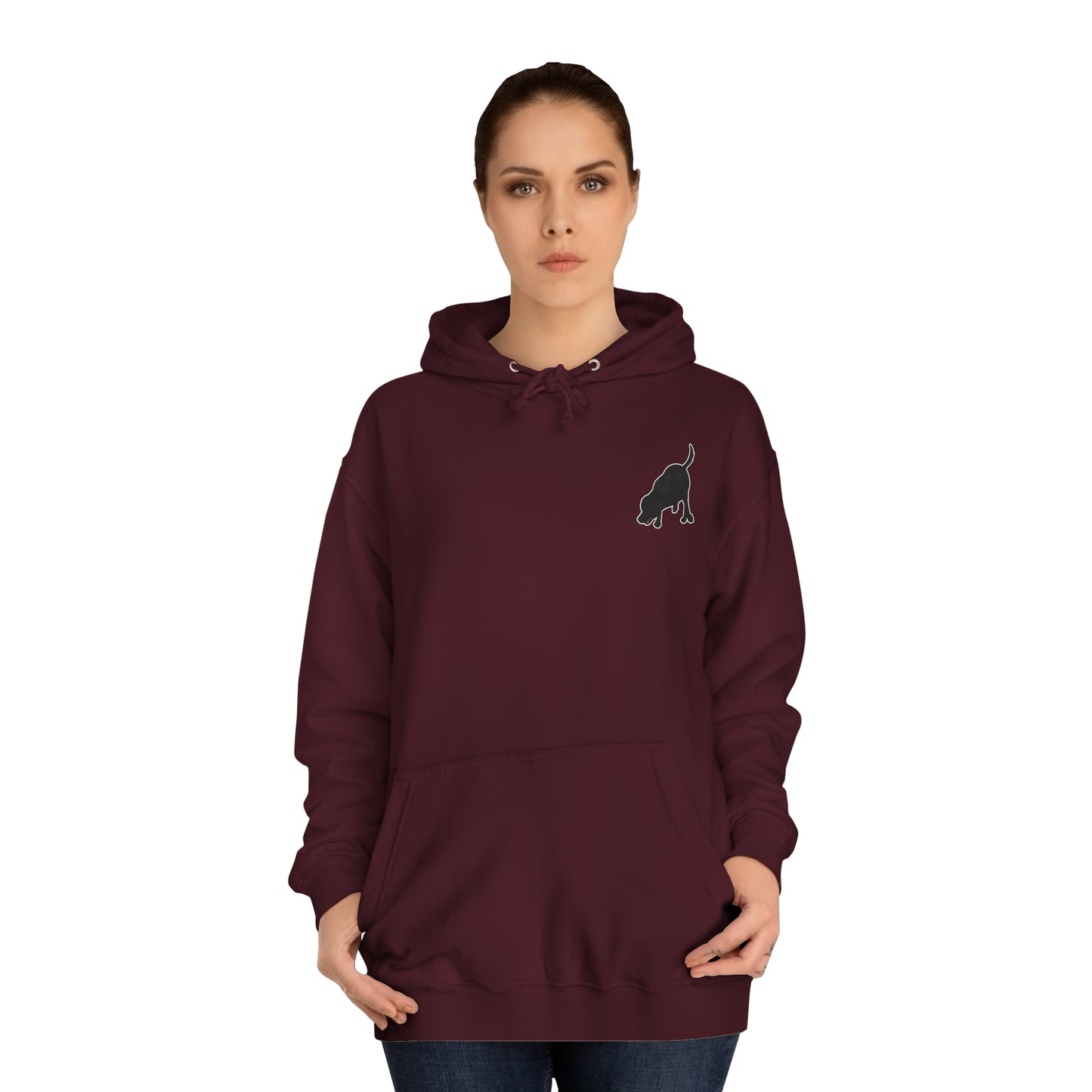 Copy of DS TESLA BARN HUNT Unisex College Hoodie