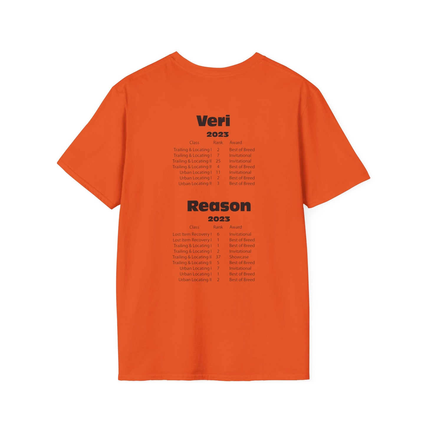 REASON/VERI  TEAM BORDER TERRIER.2 - NASDA  Unisex Softstyle T-Shirt