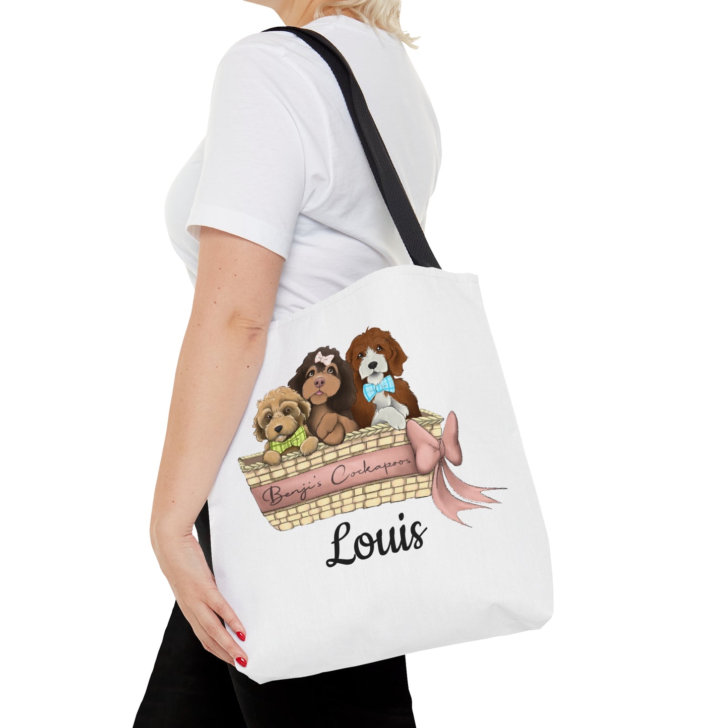 * Louis - Benjis Cockapoos Tote Bag