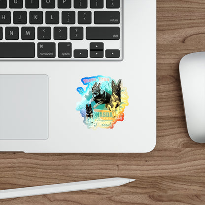 TRUA Holographic Die-cut Stickers