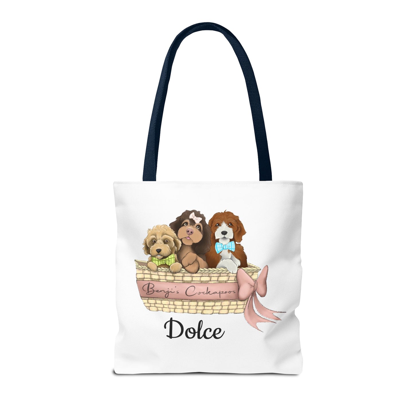 Dolce   Benjis Cockapoos Tote Bag