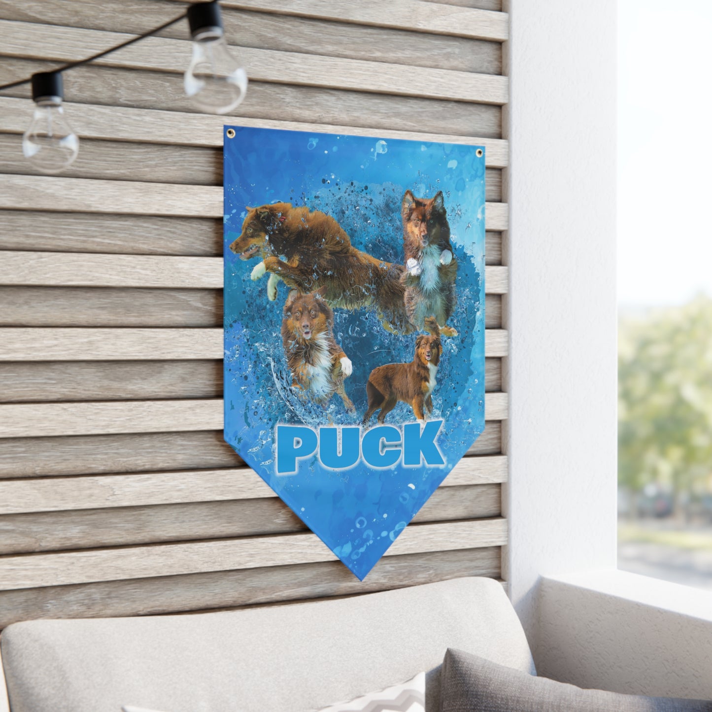 PUCK  Pennant Banner
