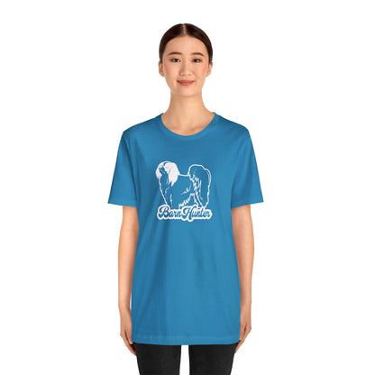 Phalene (Papillon) Barn Hunt3  - Unisex Jersey Short Sleeve Tee