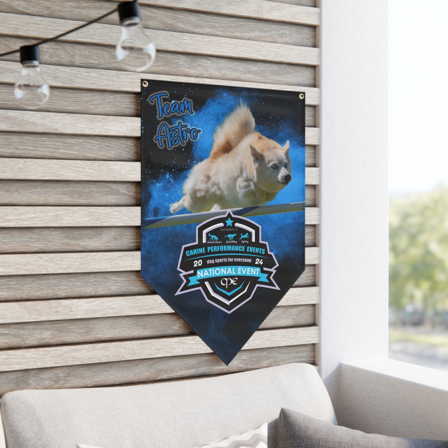 TEAM ASTRO Pennant Banner