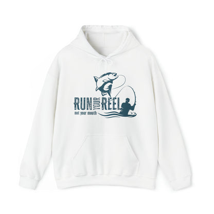 RUN YOUR REEL - 5 Unisex Heavy Blend™ Hooded Sweatshirt