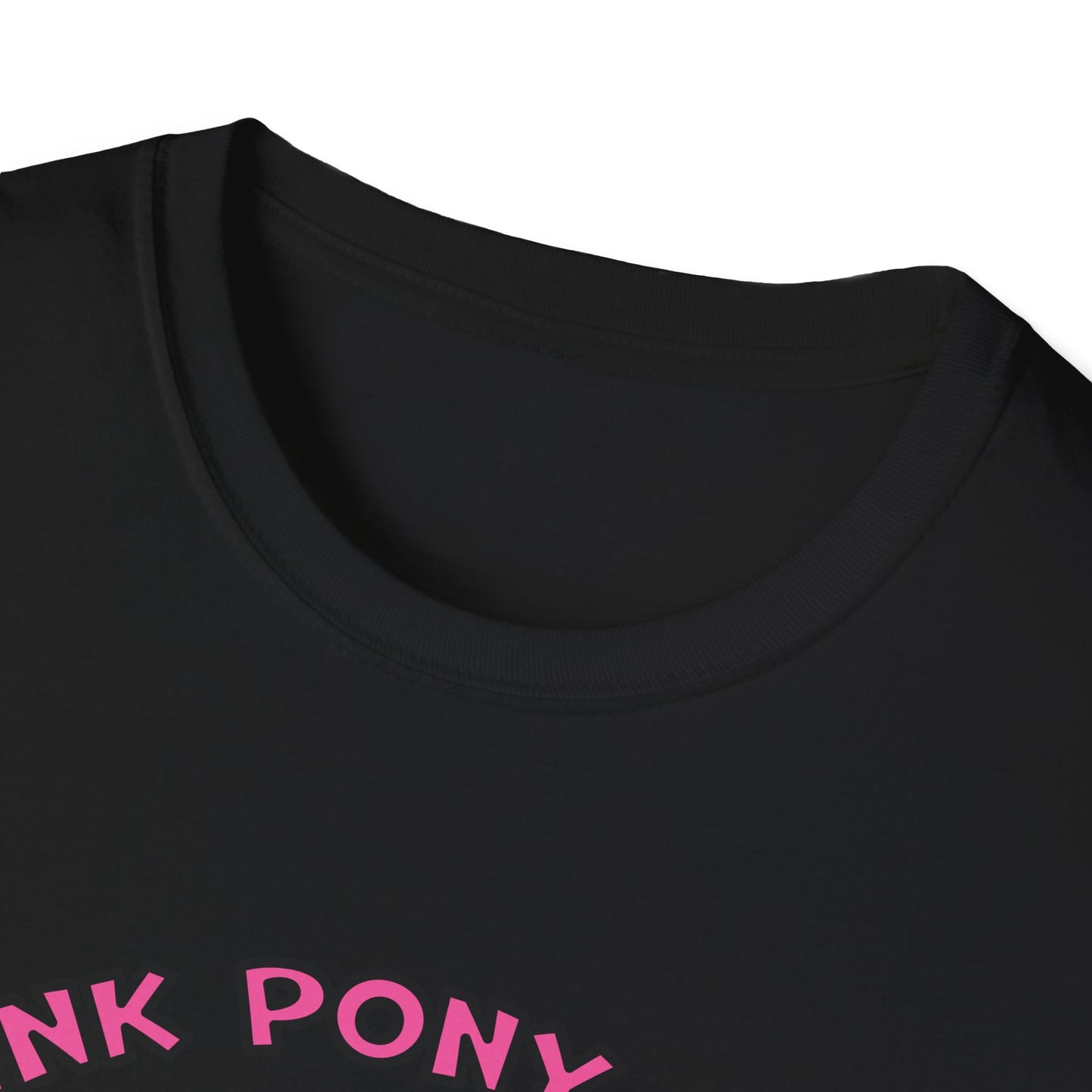 pink pony Unisex Softstyle T-Shirt