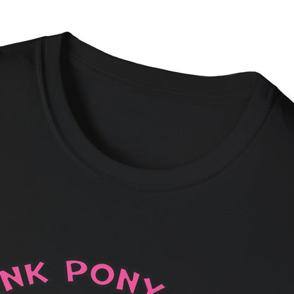 pink pony Unisex Softstyle T-Shirt