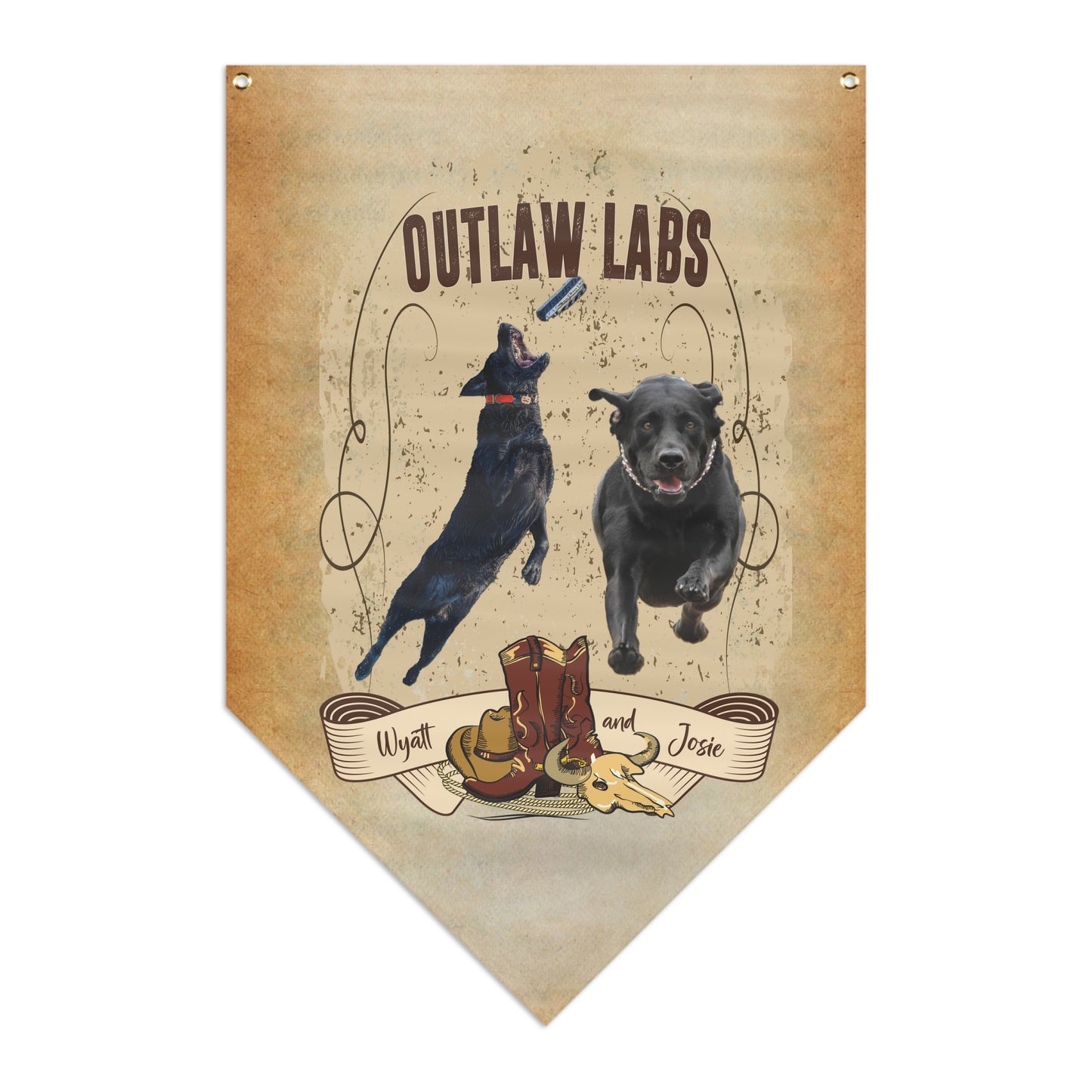 OUTLAW LAB Pennant Banner