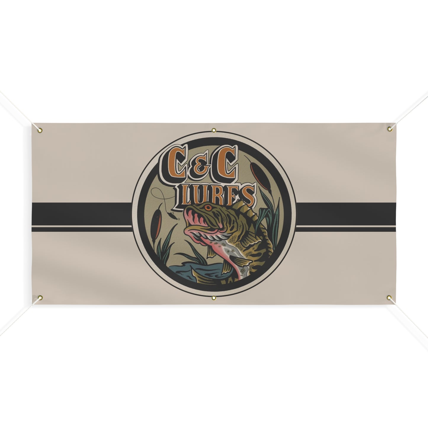 C & C Lure Matte Banner