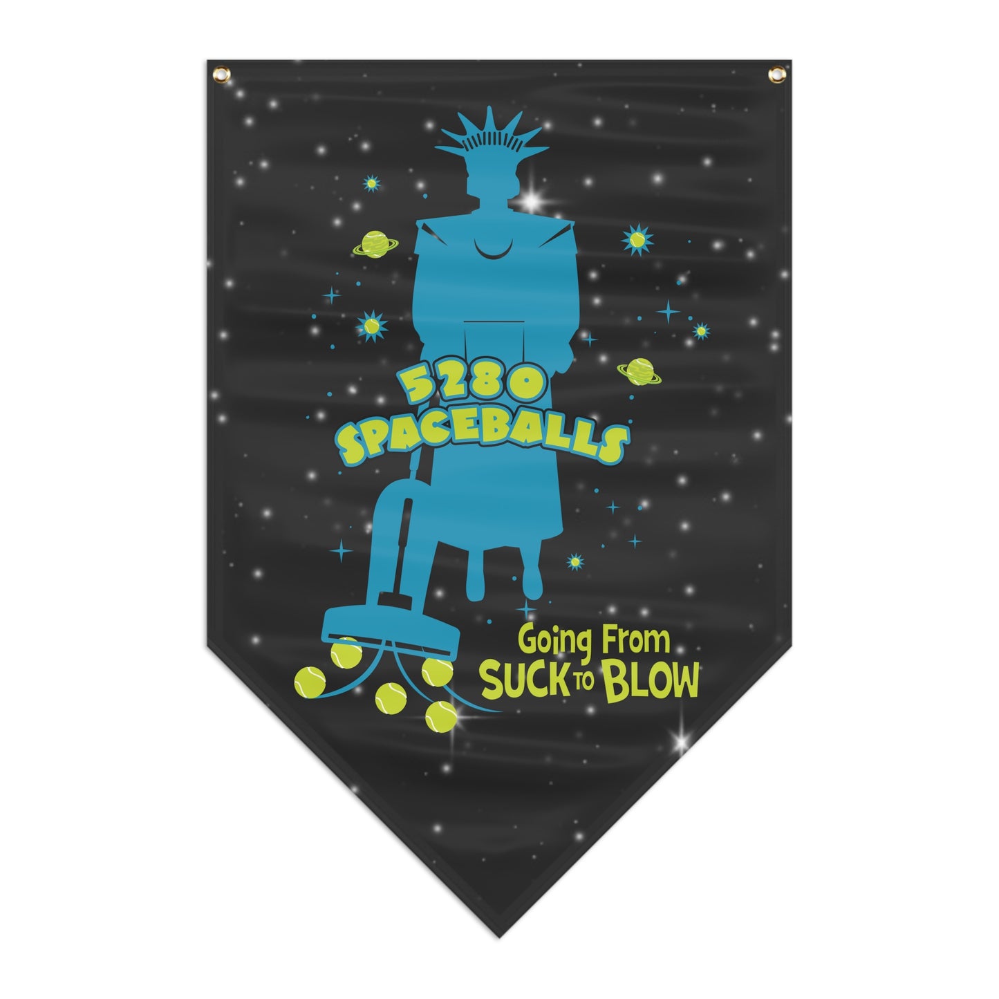 SPACEBALLS Pennant Banner