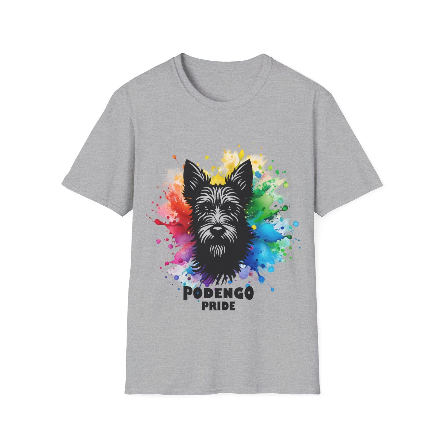 PODENGO PRIDE Splash Unisex Softstyle T-Shirt