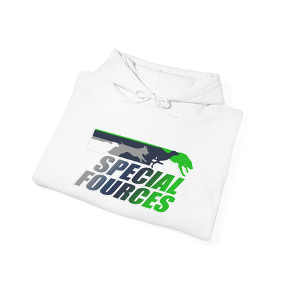 SPECIAL FORCES FLYBALL  Unisex Heavy Blend™ Hooded Sweatshirt