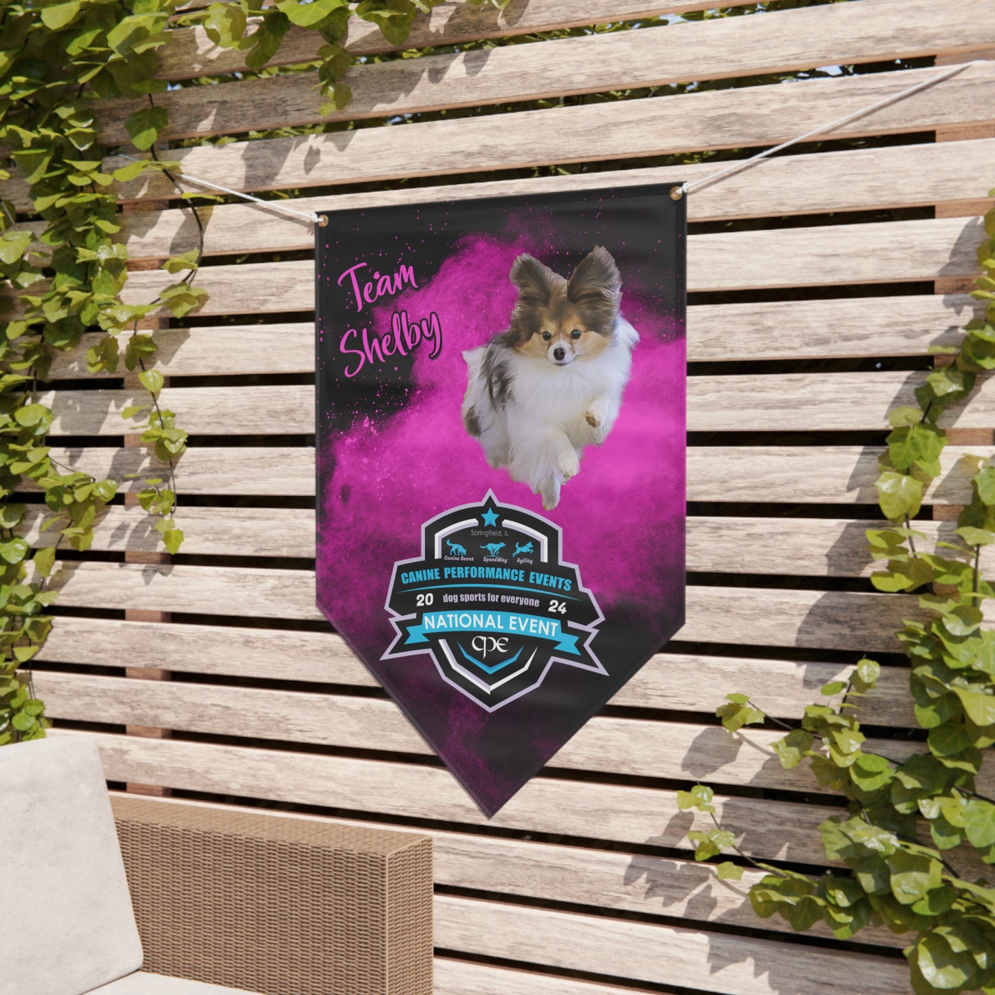 SHELBY  Pennant Banner