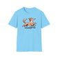 Cute WINDSPRITE - Silken Windhound Waving Unisex Softstyle T-Shirt