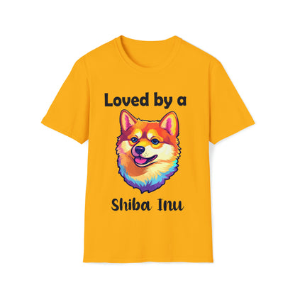 LOVED BY SHIBA Unisex Softstyle T-Shirt