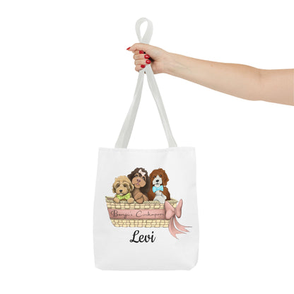 Levi Benjis Cockapoos Tote Bag