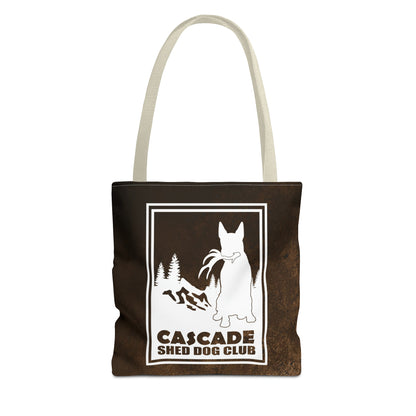 Cascade Shed Dog Club Tote Bag