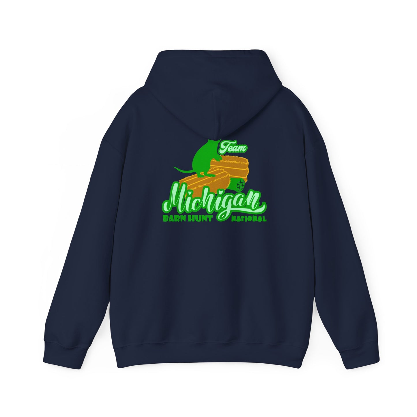 MICHIGAN BARN HUNT Unisex Heavy Blend™ Hooded Sweatshirt
