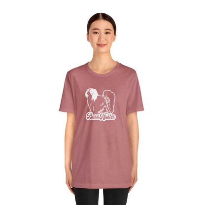 Phalene (Papillon) Barn Hunt3  - Unisex Jersey Short Sleeve Tee