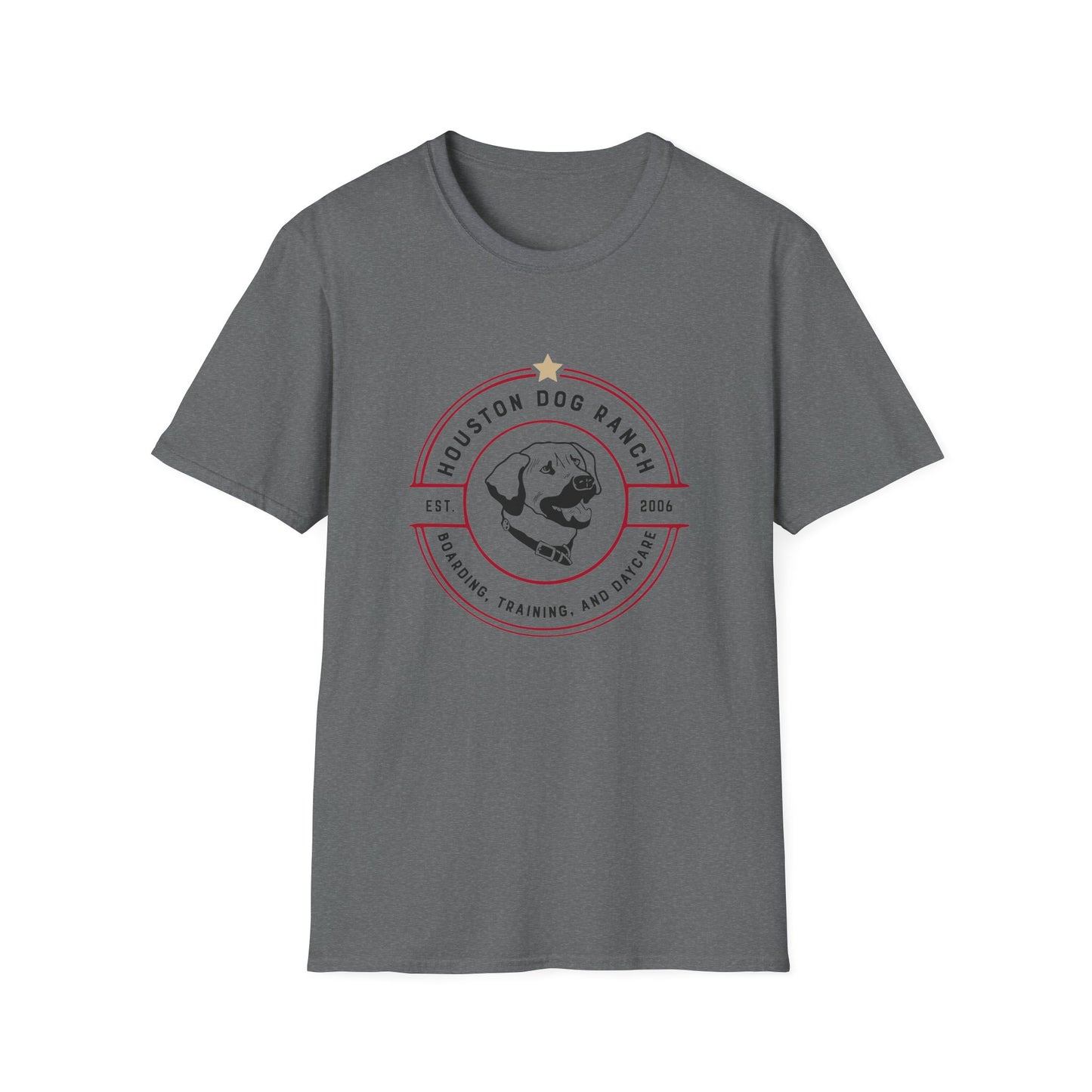 HOUSTON DOG RANCH  Unisex Softstyle T-Shirt