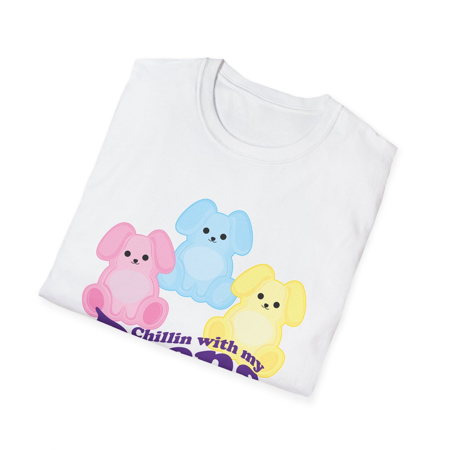 CHILLIN W MY PEEPS Unisex Softstyle T-Shirt EASTER