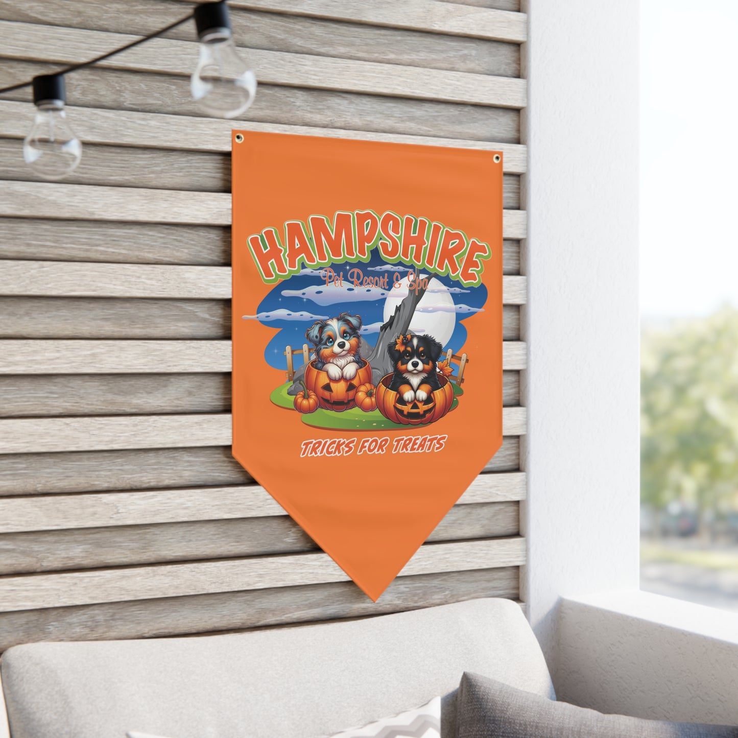 HAMPSHIRE PET Pennant Banner