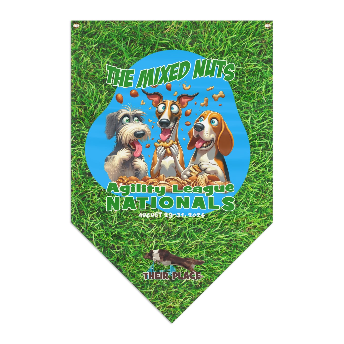 MIXED NUTS Pennant Banner