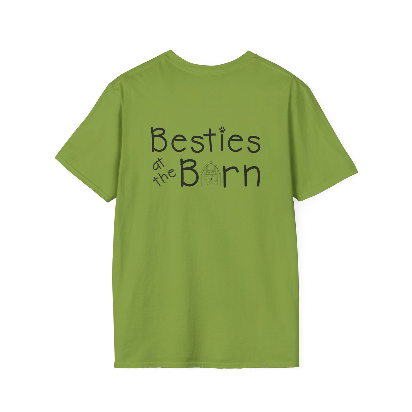 BESTIES AT THE BARN Unisex Softstyle T-Shirt