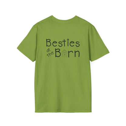 BESTIES AT THE BARN Unisex Softstyle T-Shirt